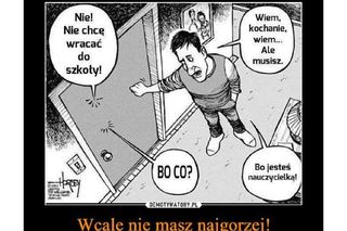 Memy o szkole i końcu wakacji