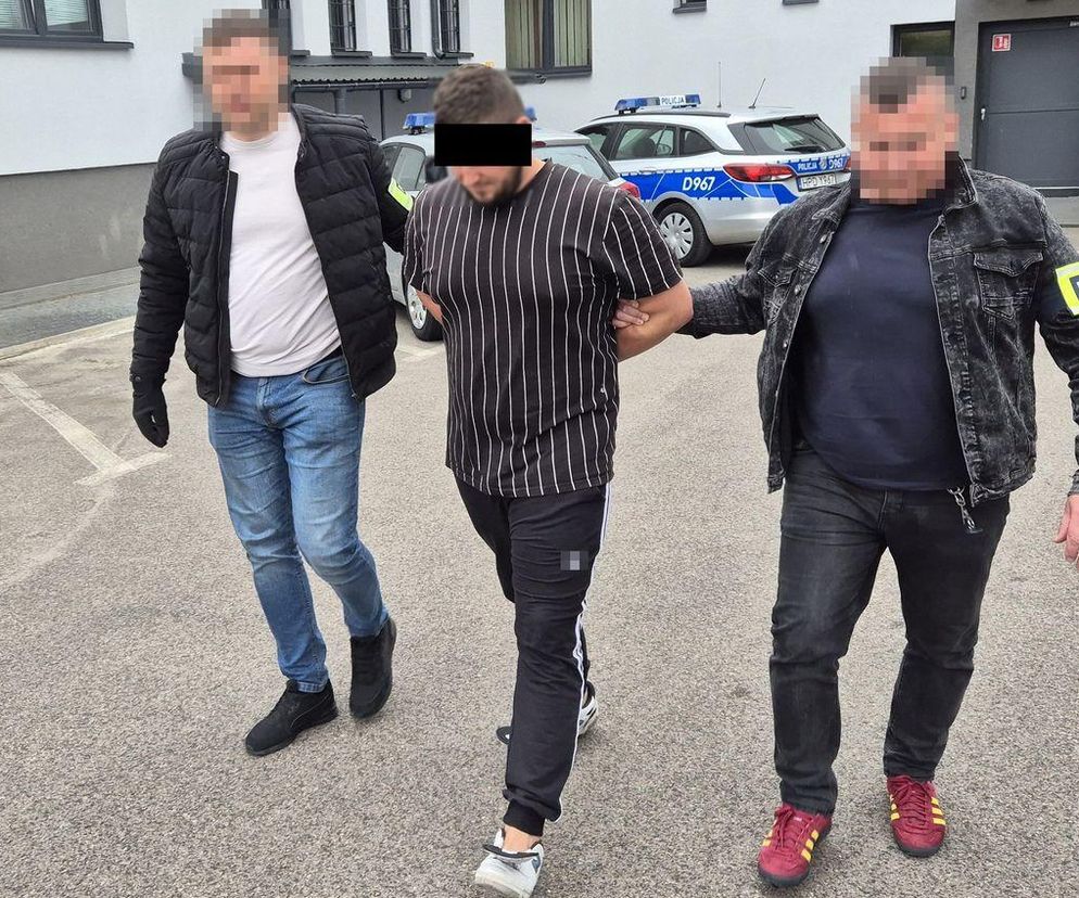 Powiat łukowski: Zarzut i areszt tymczasowy za rozbój z użyciem noża