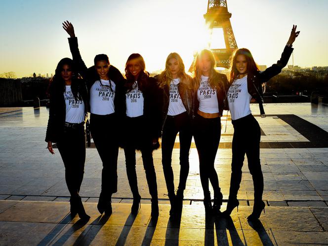 Aniołki Victorias Secret w Paryżu