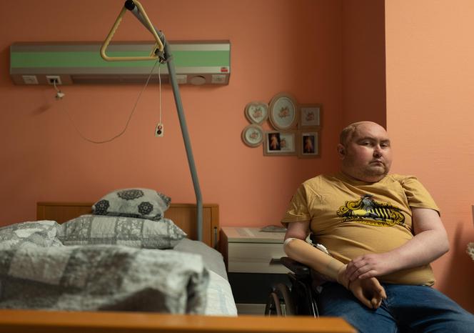 Volodymir trafił do hospicjum