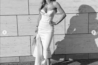 Doda cała na biało