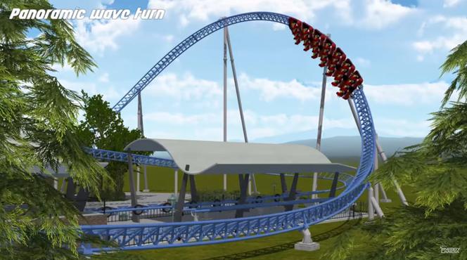 Największy rollercoaster w Europie powstanie w Zatorze! [WIZUALIZACJE, WIDEO]