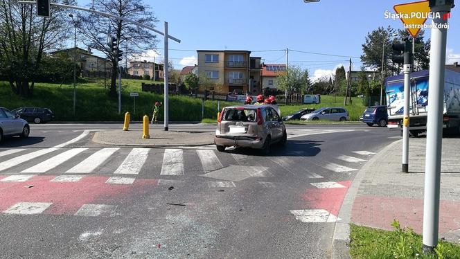 Wypadek w Jastrzębiu-Zdroju. Jedna osoba została ranna 
