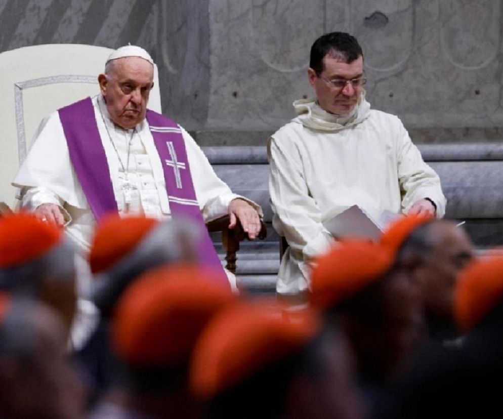 Papież na liturgii pokutnej