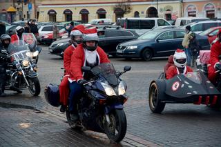 MotoMikołaje na ulicach Lublina! Odwiedzili dzieci w szpitalach