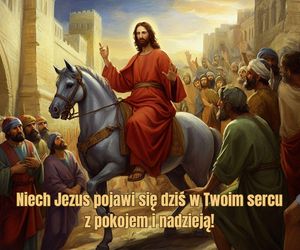 religijne kartki na Niedzielę Palmową