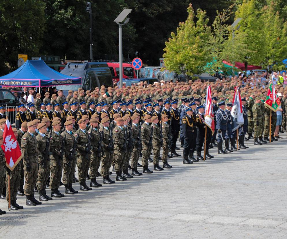 Uroczyste obchody Święta Wojska Polskiego w Katowicach