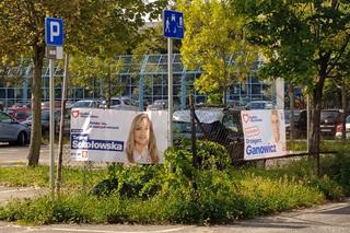 Banery wyborcze w Poznaniu