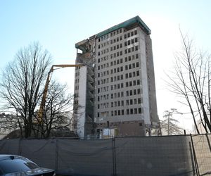 Utrudnienia związane z rozbiórką Związkowca