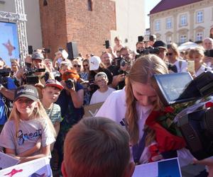 Tak mieszkańcy Tarnowa powitali Aleksandrę Kałucką, brązową medalistkę Igrzysk Olimpijskich w Paryżu!