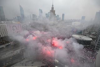 Marsz Niepodległości 2025. Tak wyglądało tegoroczne wydarzenie w Warszawie [ZDJĘCIA]