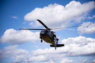 Ukraiński śmigłowiec UH-60 Black Hawk