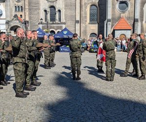 Przysięga żołnierzy WOT w Tarnowskich Górach