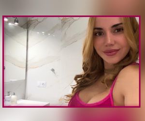 Marianna Schreiber pokazała fanom zdjęcie swojej łazienki w odważnej różowej sukience!