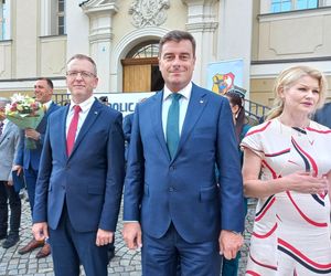 Trwają obchody Święta Policji w Lesznie. Świętują policjanci i policjantki