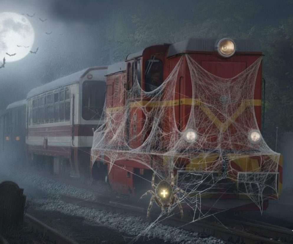 Wąskotorówka straszy na Halloween! Przejazd z atrakcjami