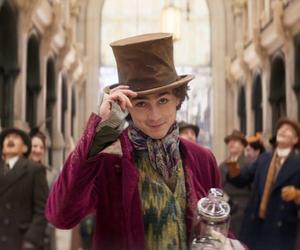 Timothée Chalamet jako Willy Wonka