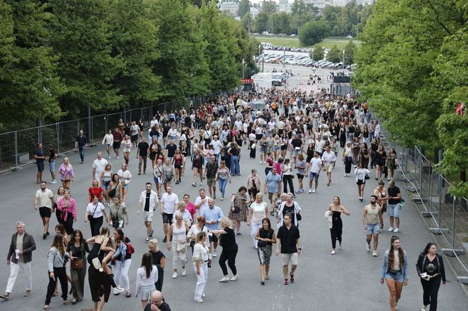 Koncert Jennifer Lopez w Warszawie (25.07.2025) - część pierwsza. Organizatorem koncertu jest Prestige MJM