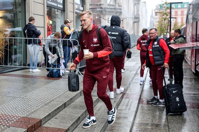 Piłkarze wyjechali na mecz Polska - Litwa