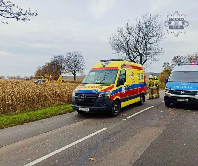 Tragiczny wypadek na DW924. Nie żyje motocyklista