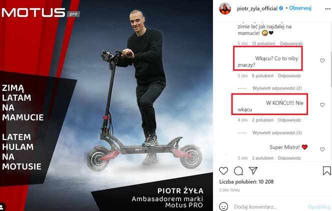 Piotr Żyła popełnił błąd