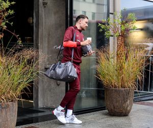 Piłkarze wyjechali na mecz Polska - Litwa