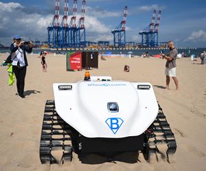 Autonomiczny robot będzie czyścił plażę w Gdańsku