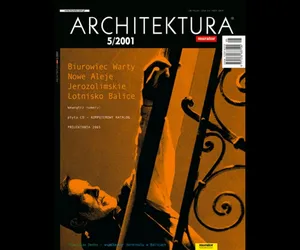 Miesięcznik Architektura 05/2001
