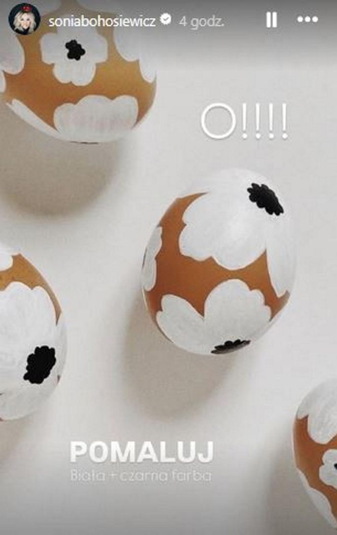 Gwiazdy w mediach społecznościowych pokazały swoje święconki