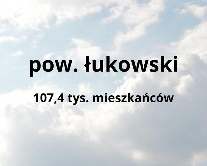 TOP 10 najbardziej zaludnionych powiatów na Lubelszczyźnie