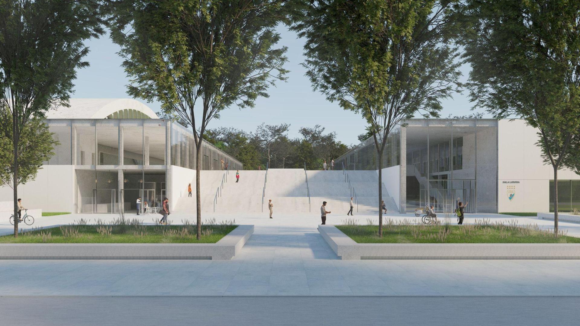 Hala lodowa w Oświęcimiu według Makowscy Mużacz