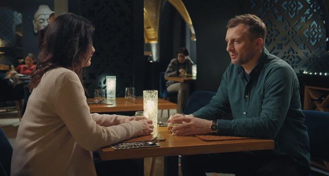 M jak miłość odc. 1866. Ada (Marta Lewandowska), Bartek (Arkadiusz Smoleński)