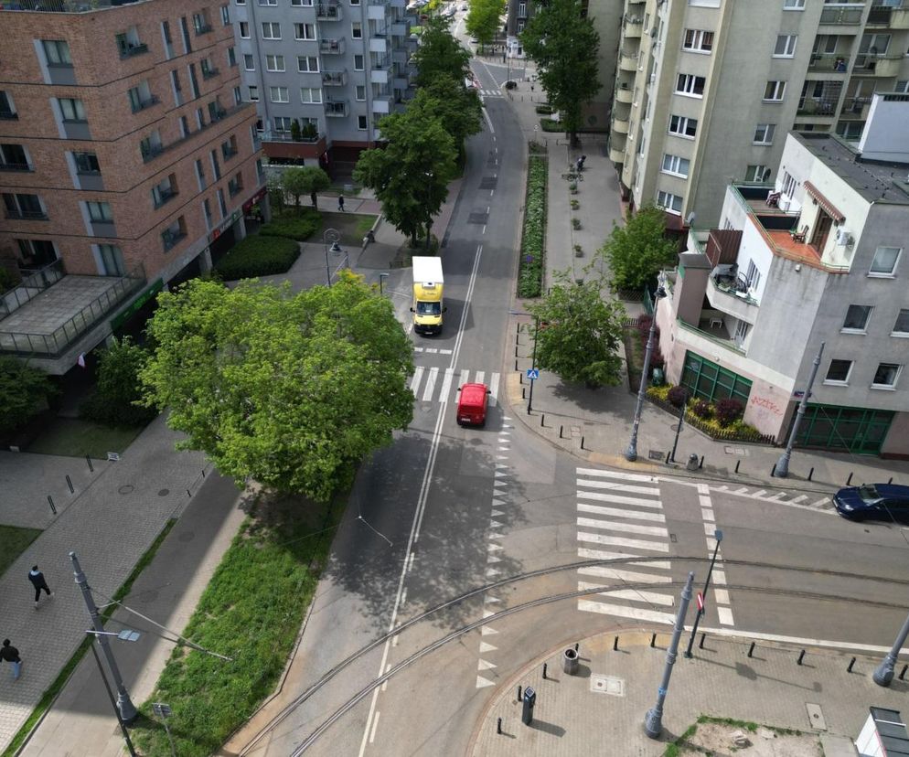 Ulica Wileńska przed zmianami