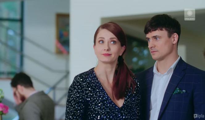 Przyjaciółki 17 odc. 206. Zuza (Anita Sokołowska), Błażej (Mateusz Damięcki)