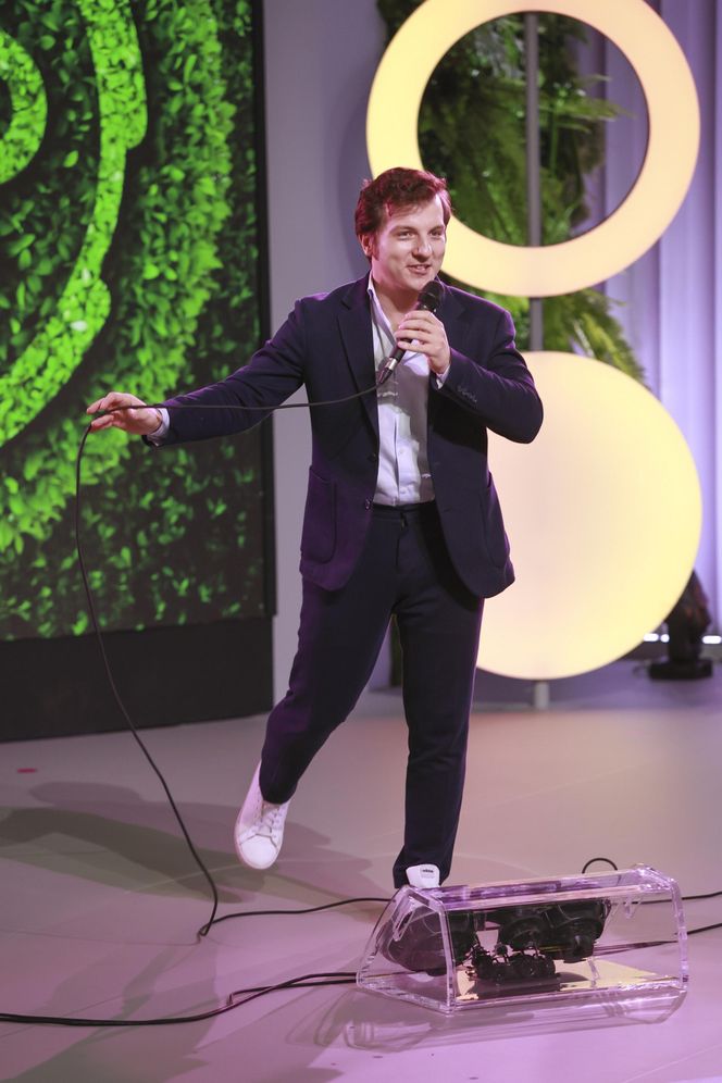 Syn Piotra Gąsowskiego i Hanny Śleszyńskiej w "Halo, tu Polsat"