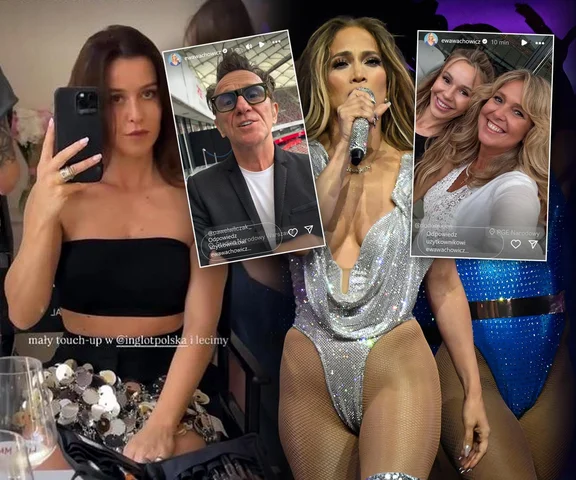Tak gwiazdy wystroiły się na koncert Jennifer Lopez!