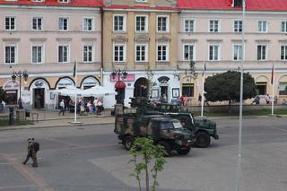 Do Lublina wjechało wojsko. Na ulicach czołgi, rosomaki i inne wozy pancerne. Musicie to zobaczyć!