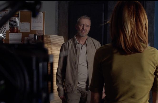 M jak miłość odc. 1874 po wakacjach. Kama (Michalina Sosna), nowy wróg Brzeziński (Grzegorz Kowalczyk)