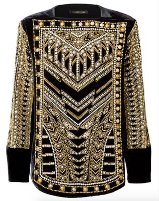 h&m, balmain
