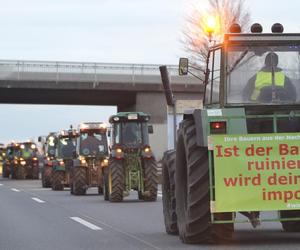 Strajk rolników w Niemczech