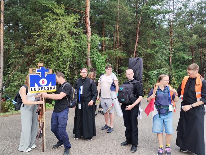 Siódmy dzień Lubelskiej Pieszej Pielgrzymki na Jasną Górę 2024