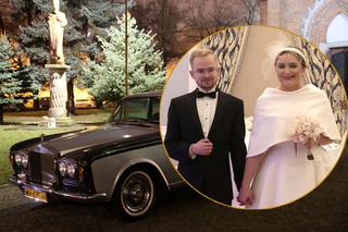 Semeniuk i Patkowski przyjechali na wesele stylowym autem. To klasyk! Rolls-Royce Silver Shadow z lat 70.
