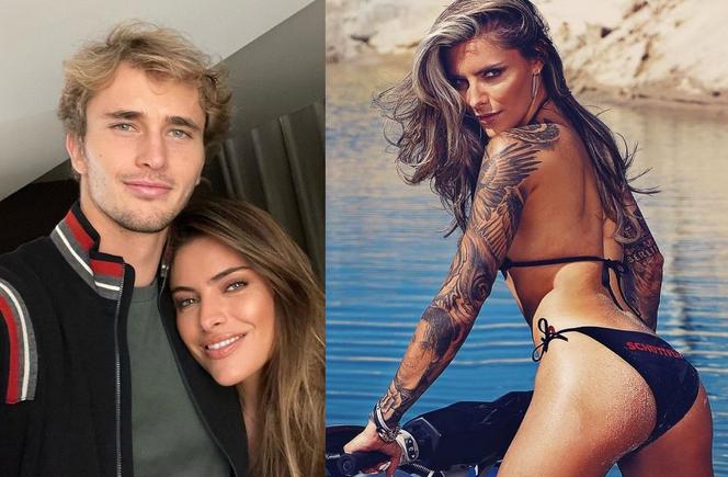 Alexander Zverev NOWA DZIEWCZYNA Sophia Thomalla ZDJĘCIA