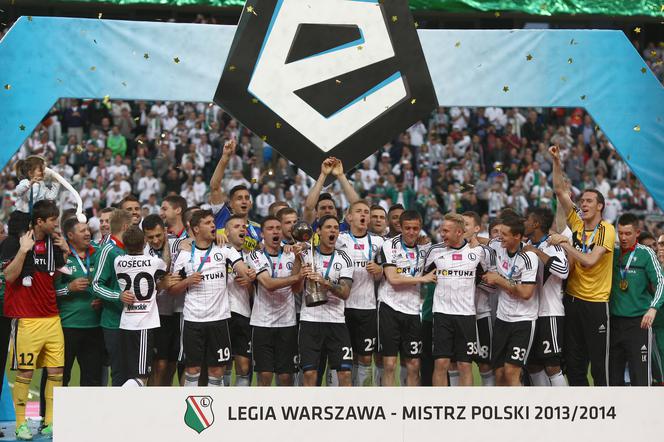 Legia Warszawa, dekoracja mistrzów Polski