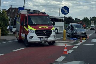 Poważny wypadek w Starym Zamościu. W autokarze były 23 osoby