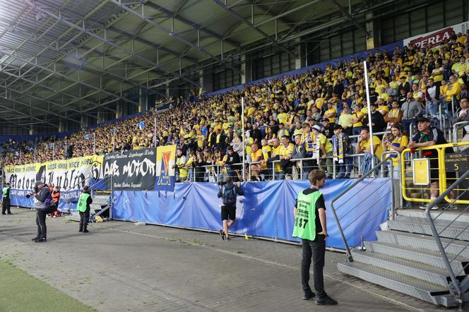 Kolejna porażka Motoru Lublin. Tym razem w starciu z mistrzem Polski. Żółto-biało-niebiescy mogą jednak liczyć na fanatyczny doping!