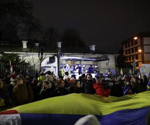 Manifestacja solidarnościowa z Ukrainą