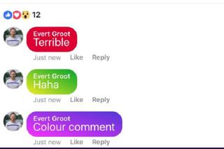 Facebook - kolorowe komentarze w Polsce. Nowa funkcja w fazie testów