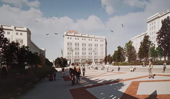 Warszawa przyszłości: stołeczne ulice i place w 2050 roku