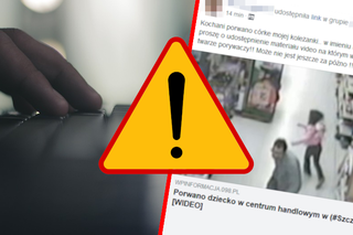 Porwanie 5-letniej dziewczynki w centrum handlowym w Szczecinie to fake news! Uważajcie, w co klikacie!